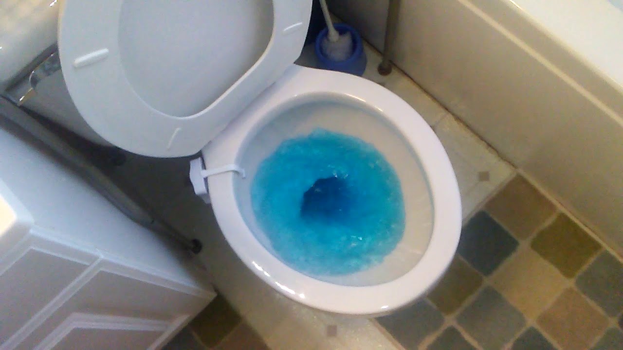 1980 Orion Toilet Modified To Flush Properly by Plugging Siphon Jets (9-3-2017)