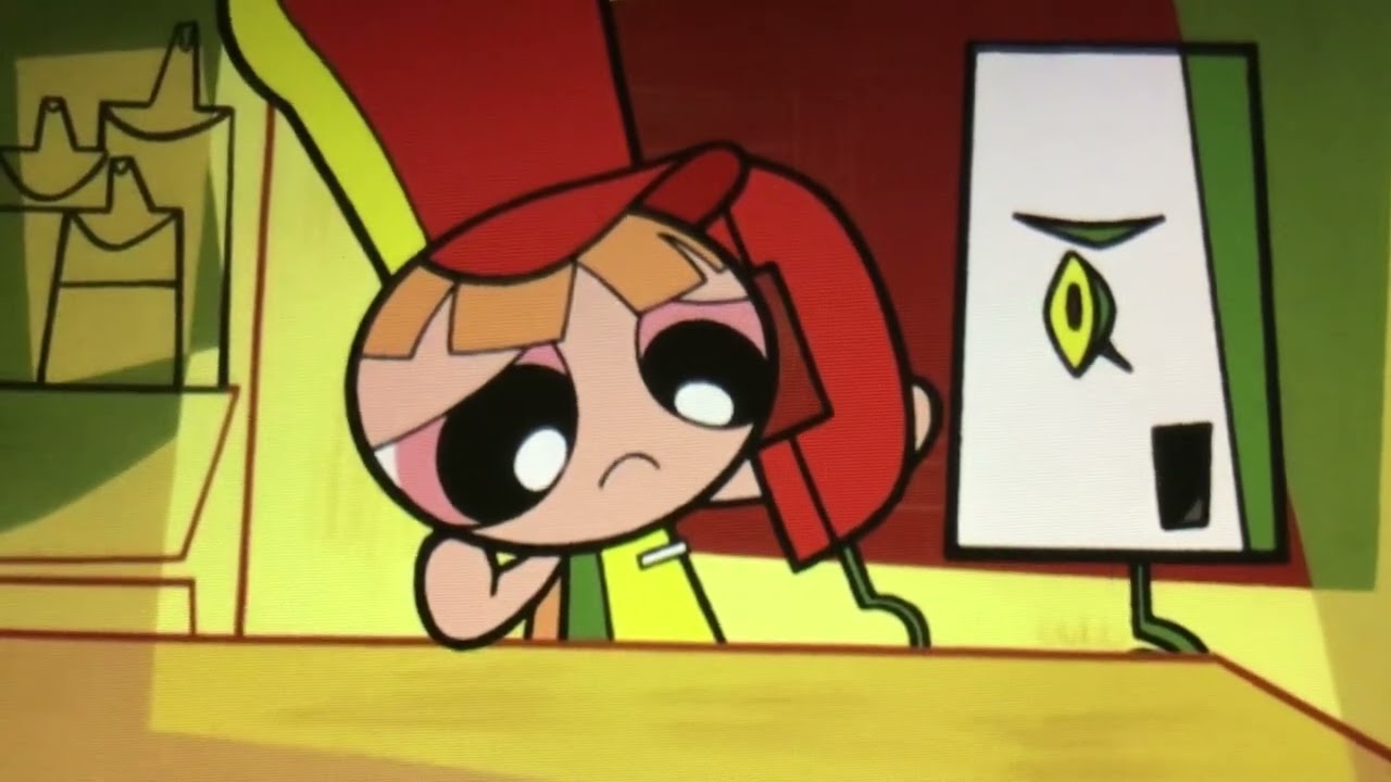The Powerpuff Girls Clip: Blossom works at the hot dog place/Mojo&rsquo;s Demanding Call