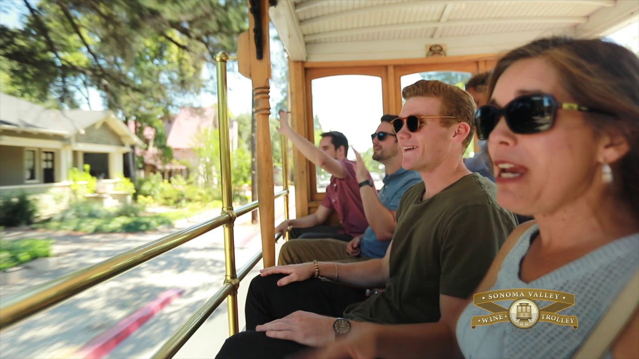 Sonoma Valley Wine Trolly