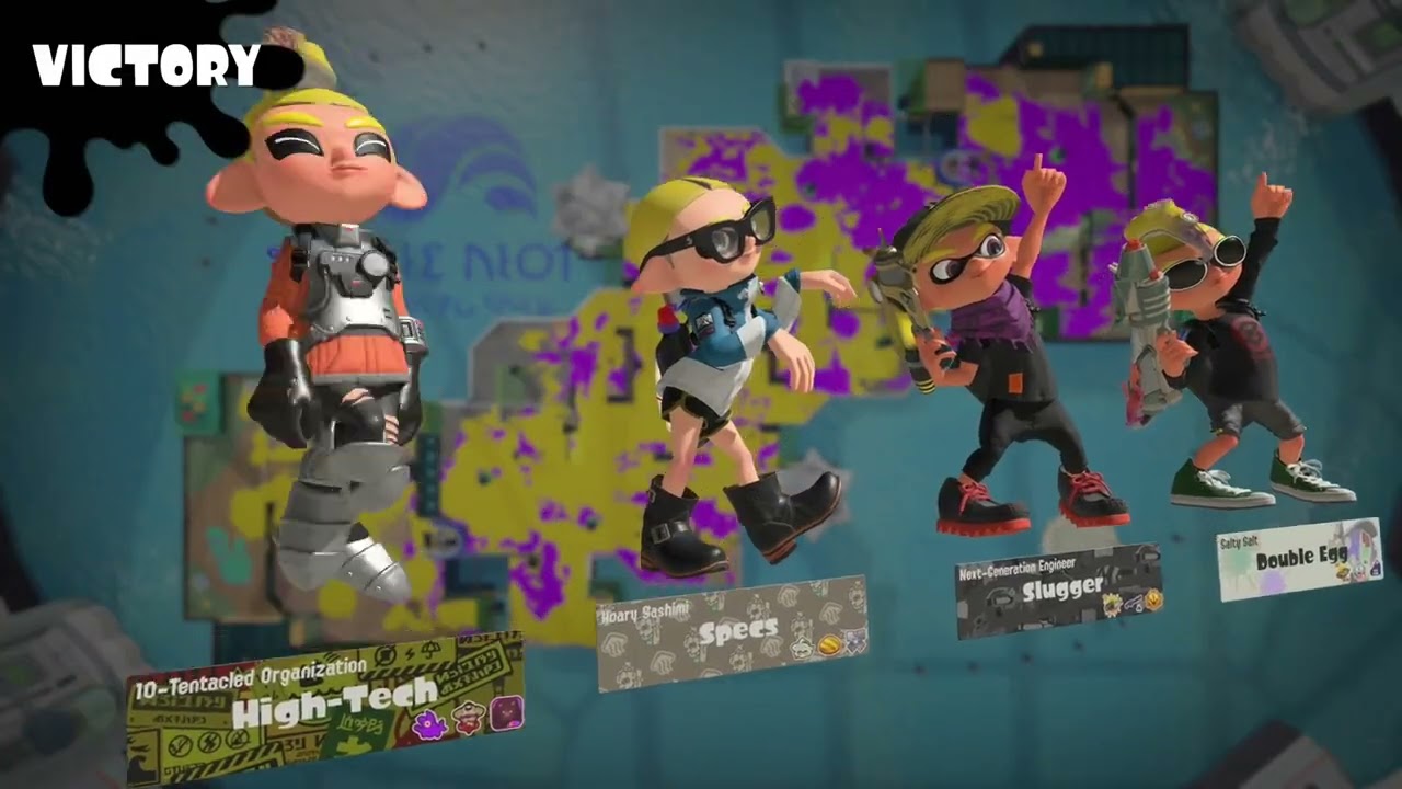 Splatoon 3 - X-Battle (clams) x1 26-2-14