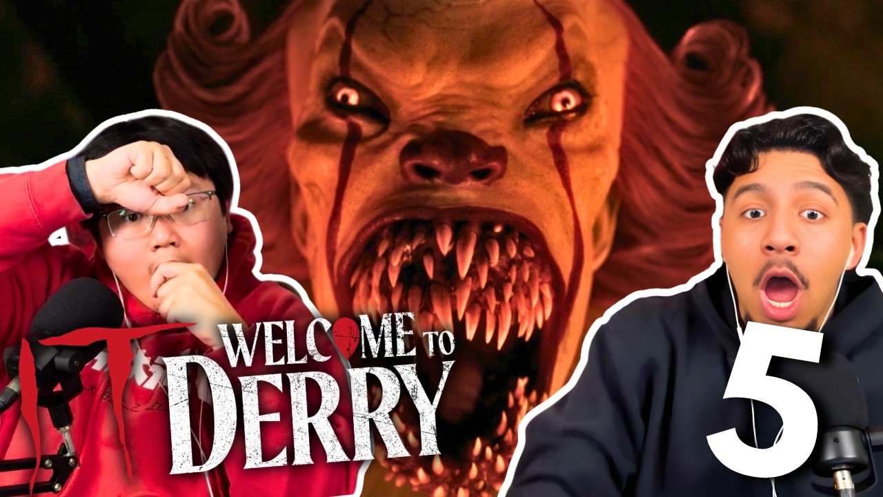 FIRST TIME SEEING PENNYWISE... First Time Watching It Welcome To Derry Episode 5 Reaction