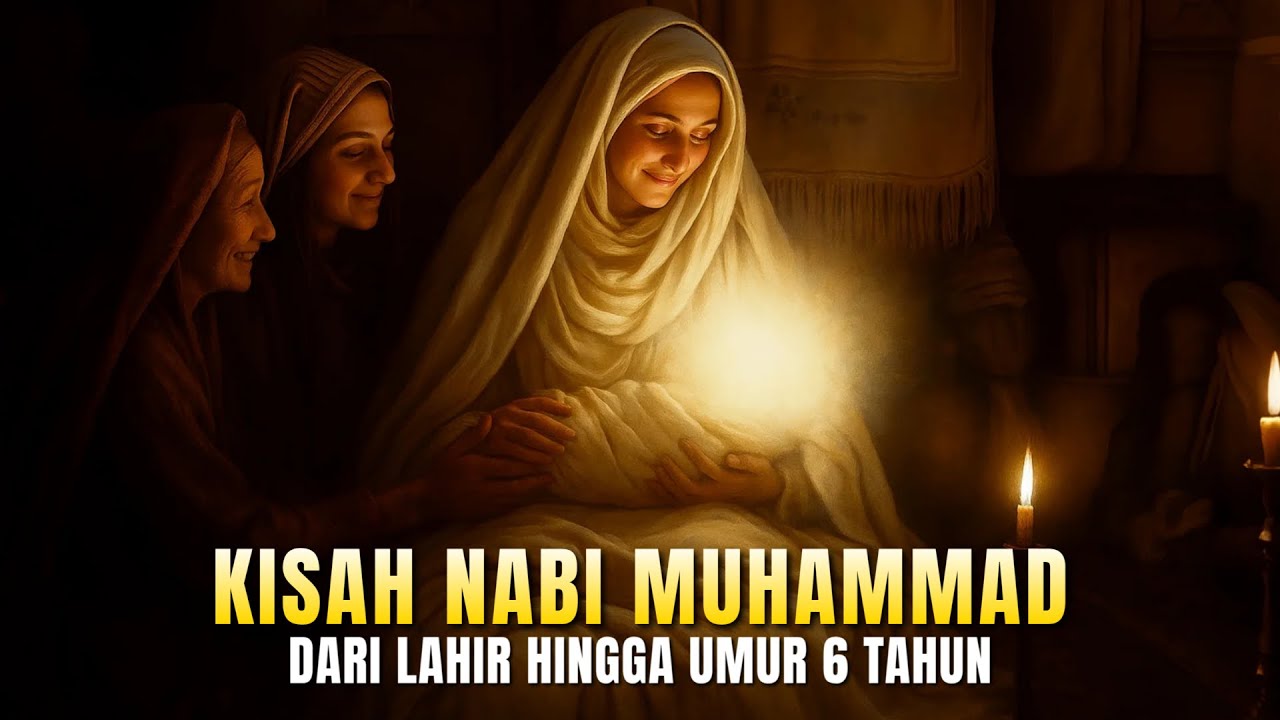 Kisah Kehidupan Nabi Muhammad SAW Dari Lahir Hingga 6 Tahun