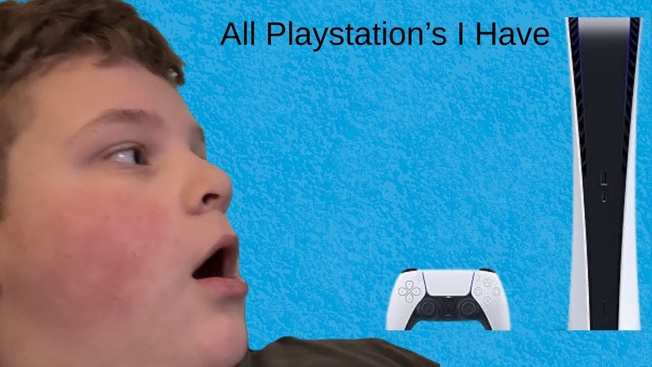 All Playstation's I Have + Intro/disk