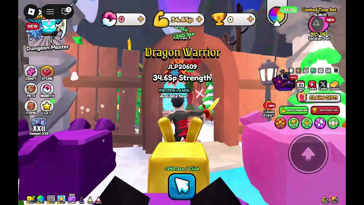 Pull a sword on Roblox 