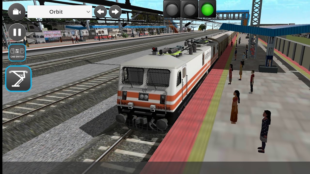 Train 🚆 Simulator Play Game 🎮 | @JeetBabu-1100 | Train Simulator Play Game Video 