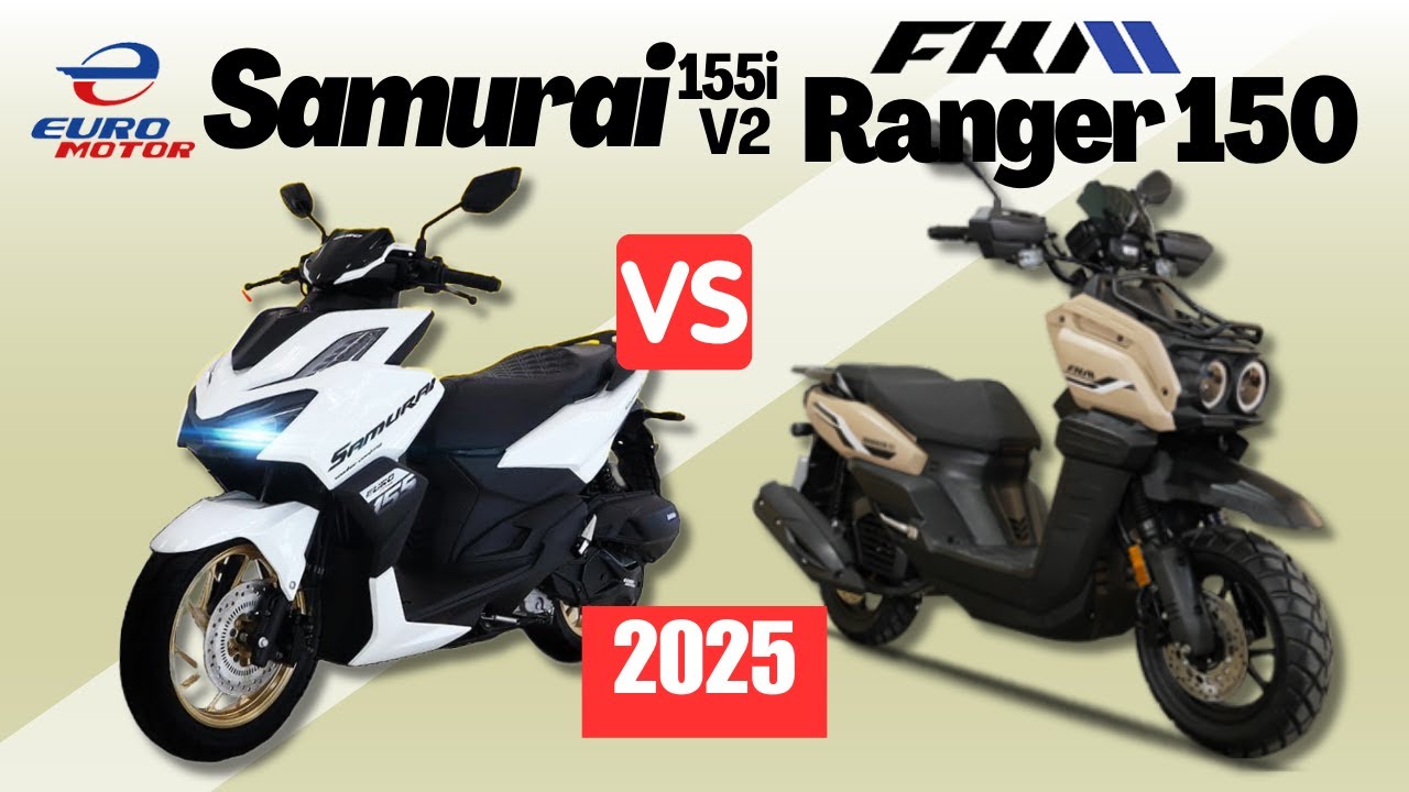 Euromotor Samurai 155 против FKM Ranger 150 | Сравнение бок о бок | Характеристики и цена | 2025
