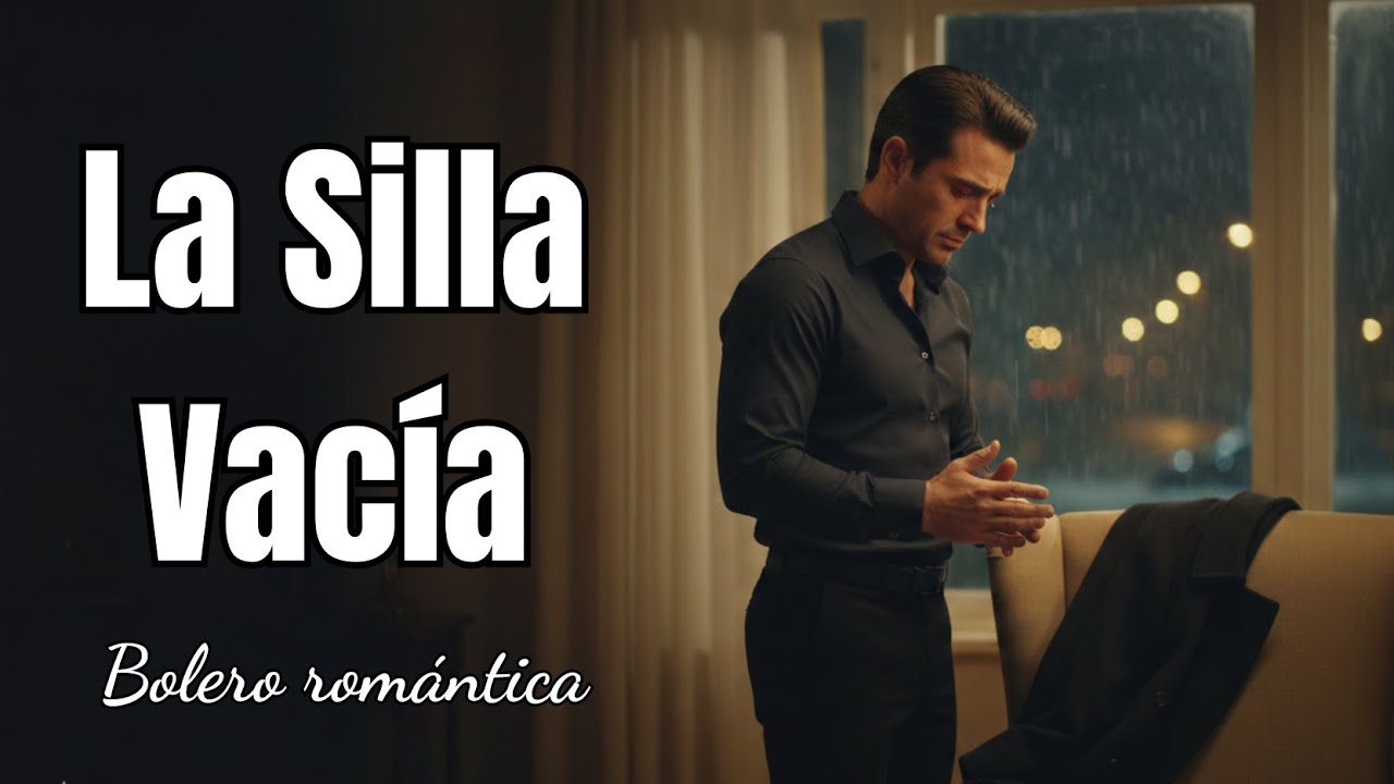 La Silla Vacía - Bolero Romántico para Dedicar | Canción de Amor y Ausencia, Voz Masculina #musica