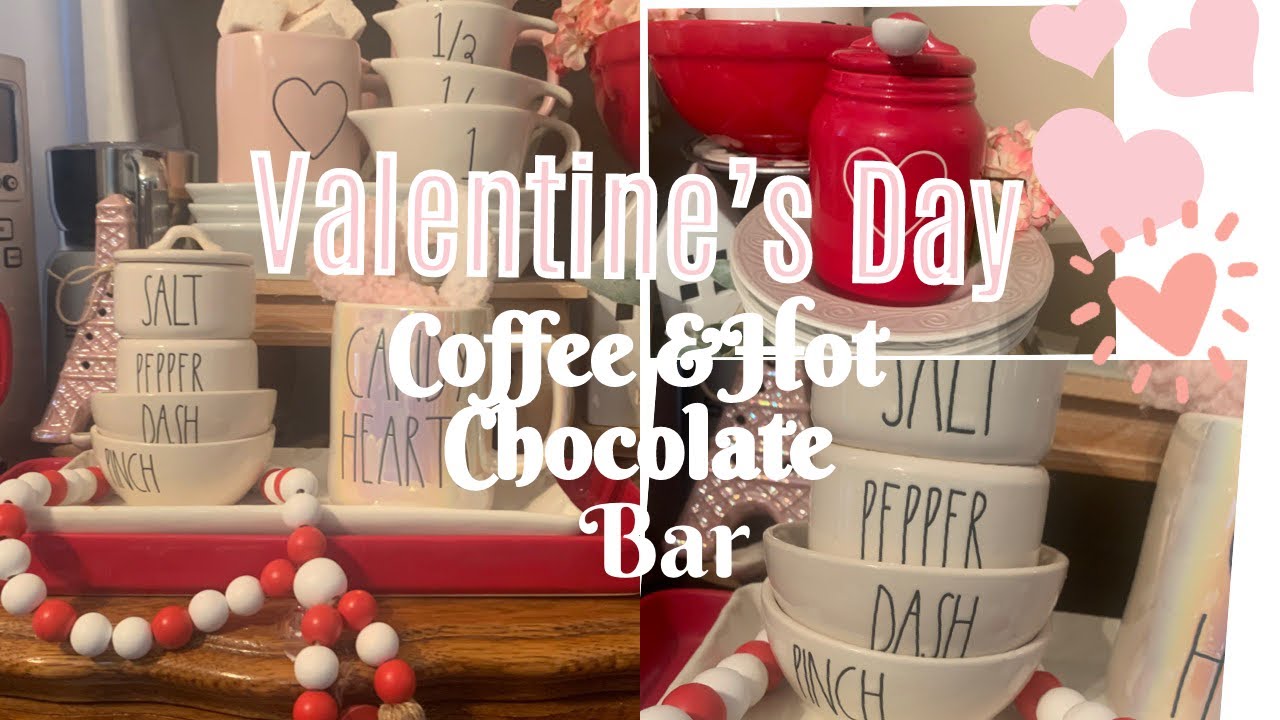 ❤️NEW 2024 ❤️ Valentine’s Day, Coffee and Hot Chocolate Bar. ￼
