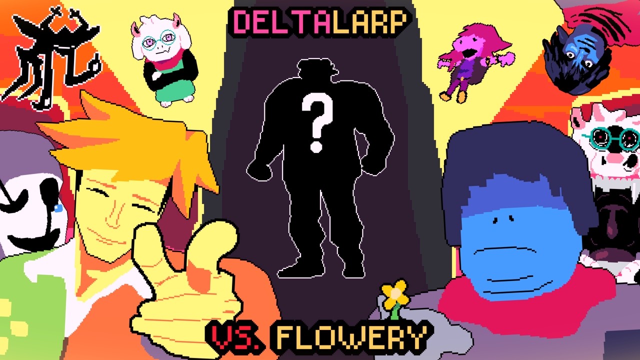 DELTALARP - VS. Flowery (DELTARUNE animation)