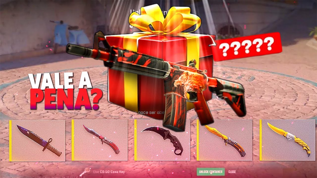 MELHORES CAIXAS BARATAS do KEY-DROP no CS 2 (ganhei uma faca com 0,60$)