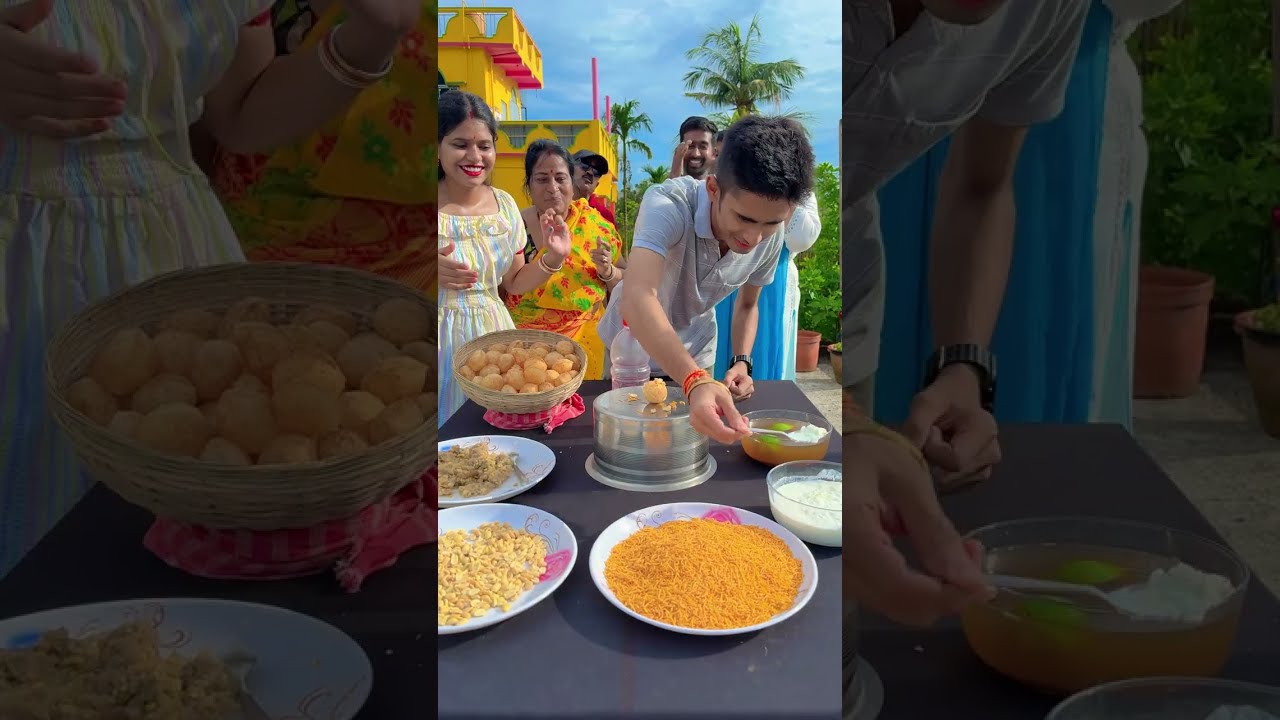 মজার খেলা ফুচকা তুমি বানিয়ে খাও চ্যালেঞ্জ