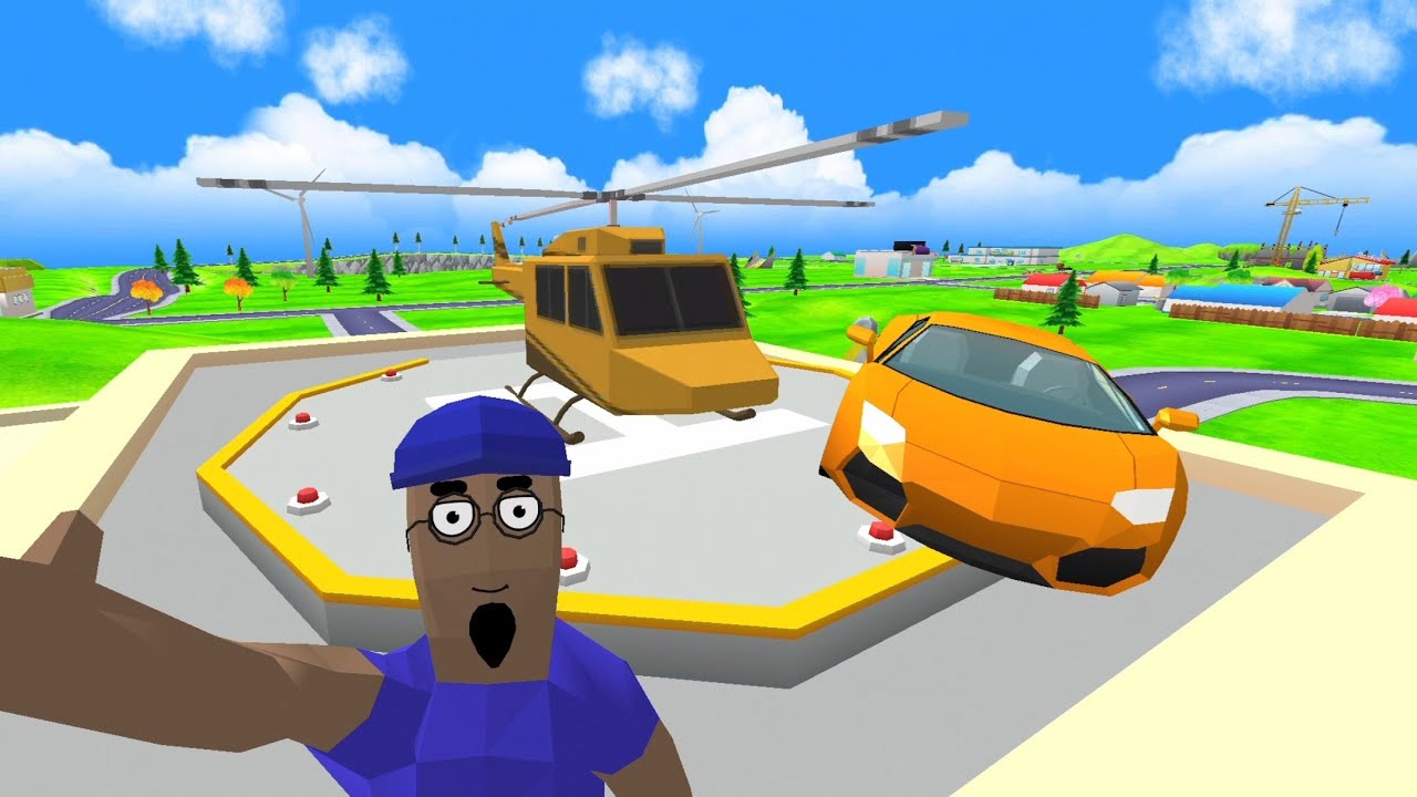 My Favourite Car Got Stucked On Building | Dude Theft Wars | Be Scaler |