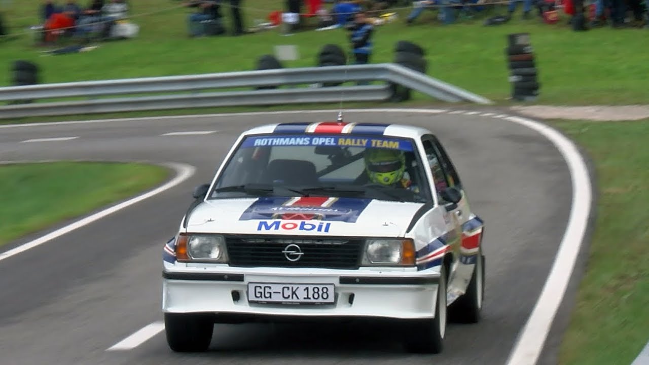 Special Race Cars by Opel Motorsport presented by BELWAG @ Swiss Hillclimb Gurnigel 2017