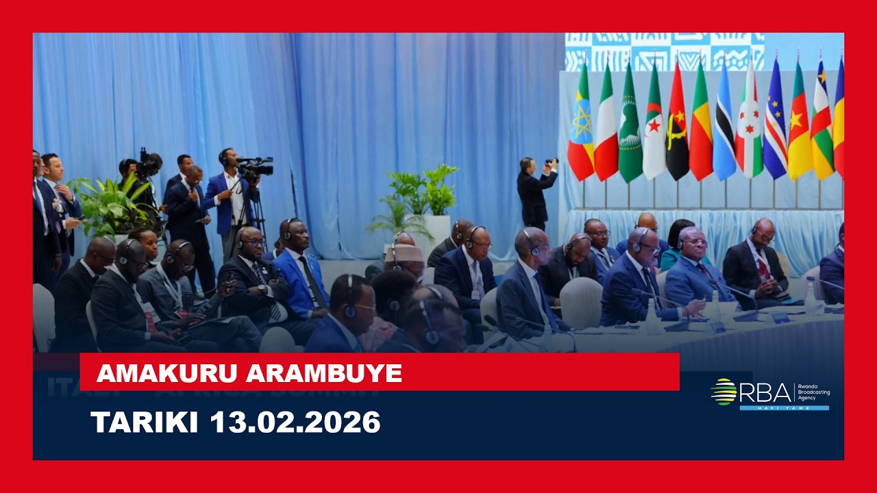 🔴LIVE: AMAKURU ARAMBUYE | Tariki 13 GASHYANTARE 2026