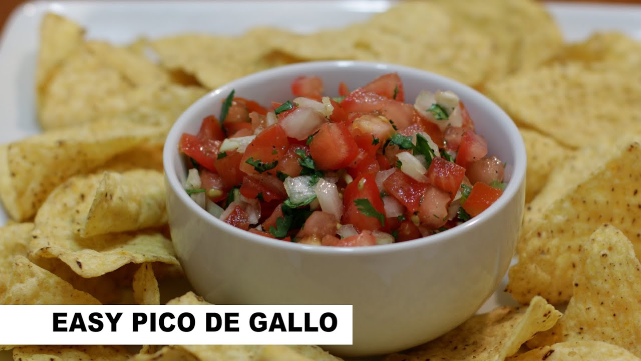 How to Make Pico De Gallo | Easy Homemade Salsa Fresca Recipe