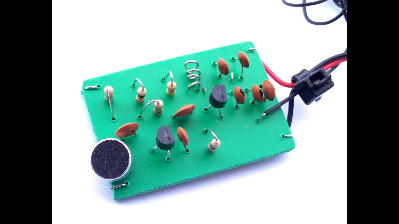 Build your own FM transmitter with no special parts needed