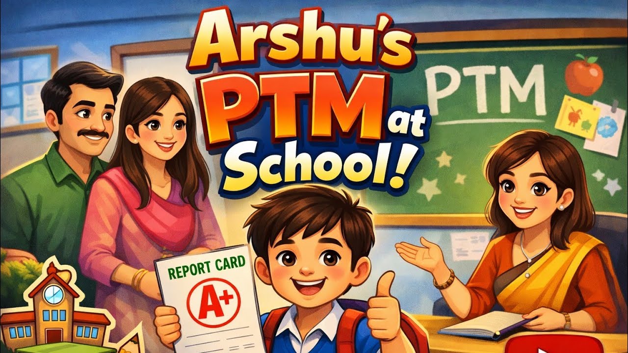 Arshu ki School PTM | Parents Teacher Meeting | #familyvideo #dailyvlog #parenting #ptm #hindivlog 