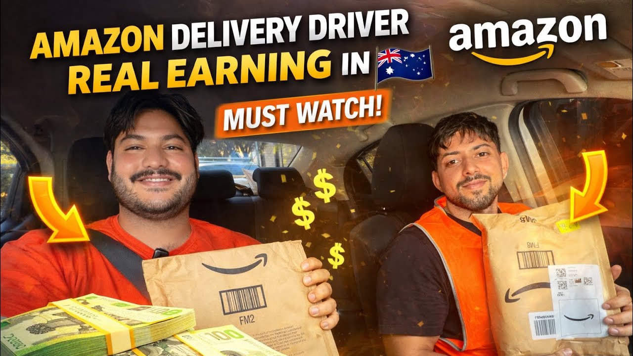 Amazon Flex Australia: REAL $150 in 3 Hours! 💰 Honest Earnings Breakdown 2026