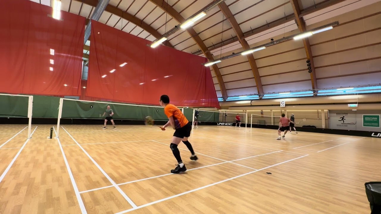 Badminton challenge 2 early 🦅 Frezz 7e feb 