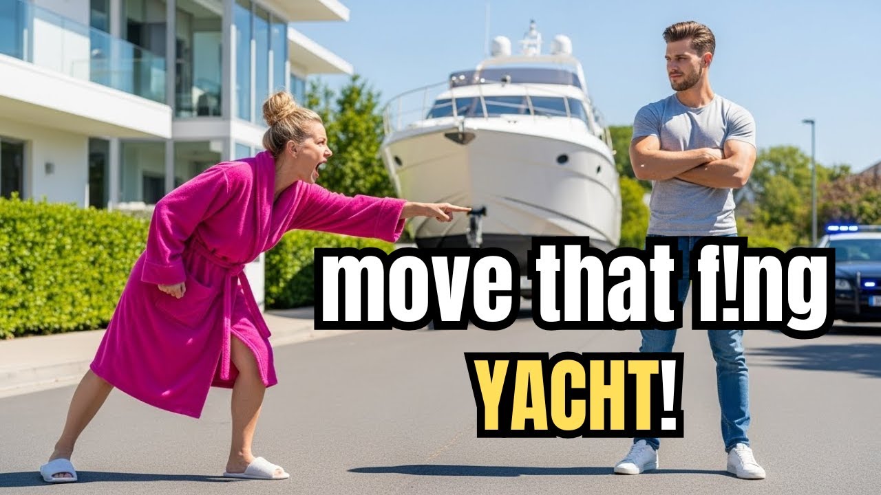 Karen Lost Her Mind When She Saw My Yacht in the Driveway — Now She’s Completely Bankrupt!