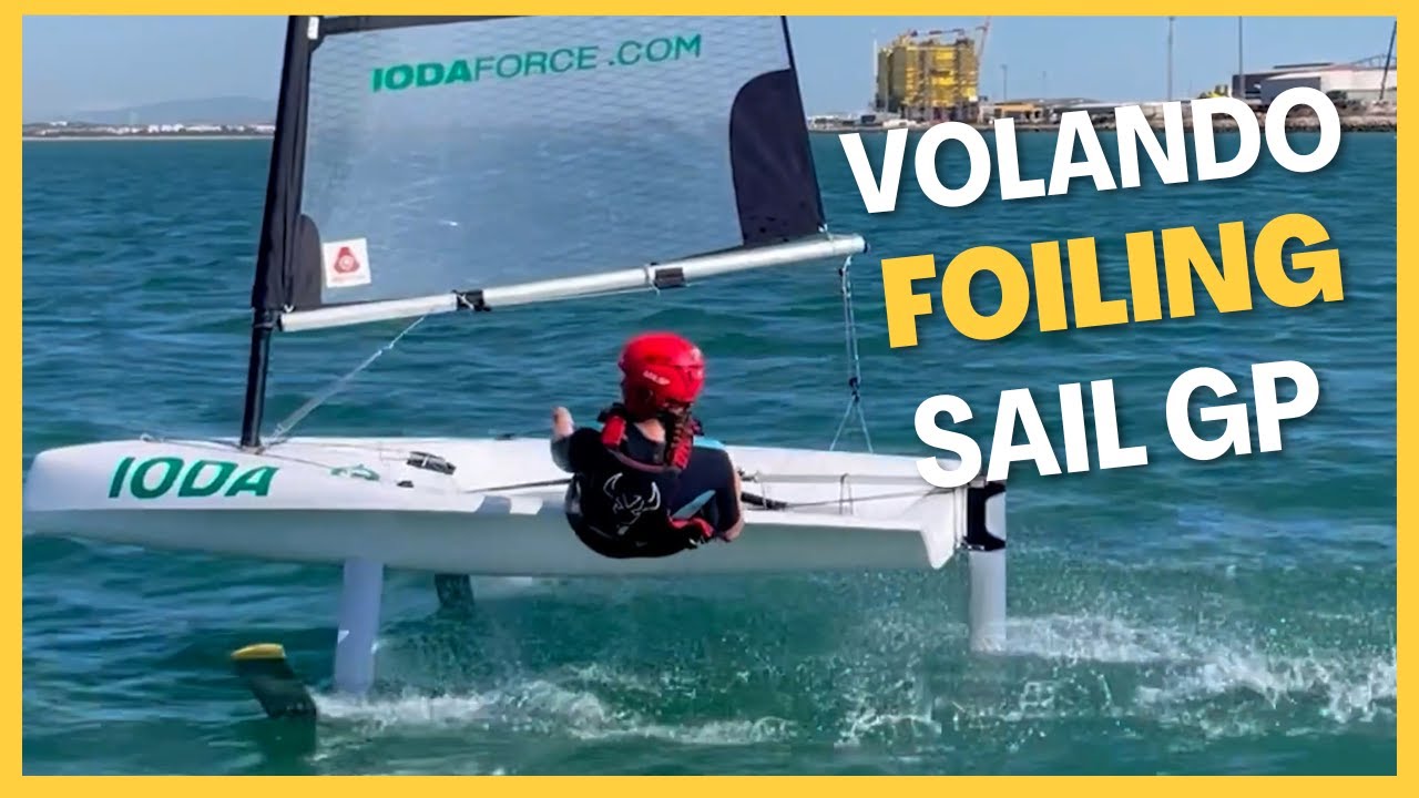 ✈️ SAIL GP C&Aacute;DIZ ⛵ 【Volando Por Primera Vez 】en un IODA FORCE 🫣