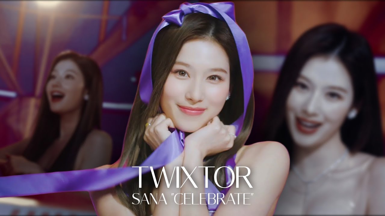SLOWMO twixtor Sana mv 