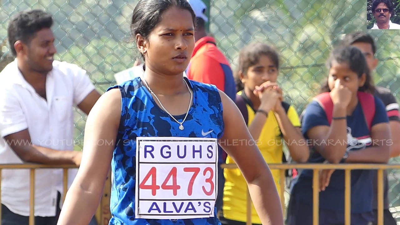 Javelin Throw Final Women All India Inter University Athletics Championship 2019-20