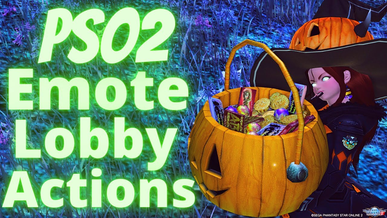 PSO2 302: Dance 45 Emote lobby Action