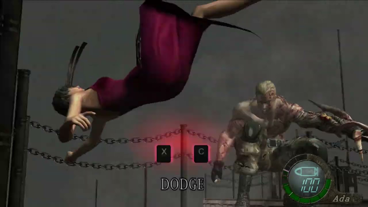 Separate Ways - Krauser Boss Fight