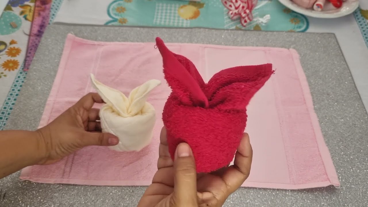 maçã de toalhinha(enfeite seus kits)
