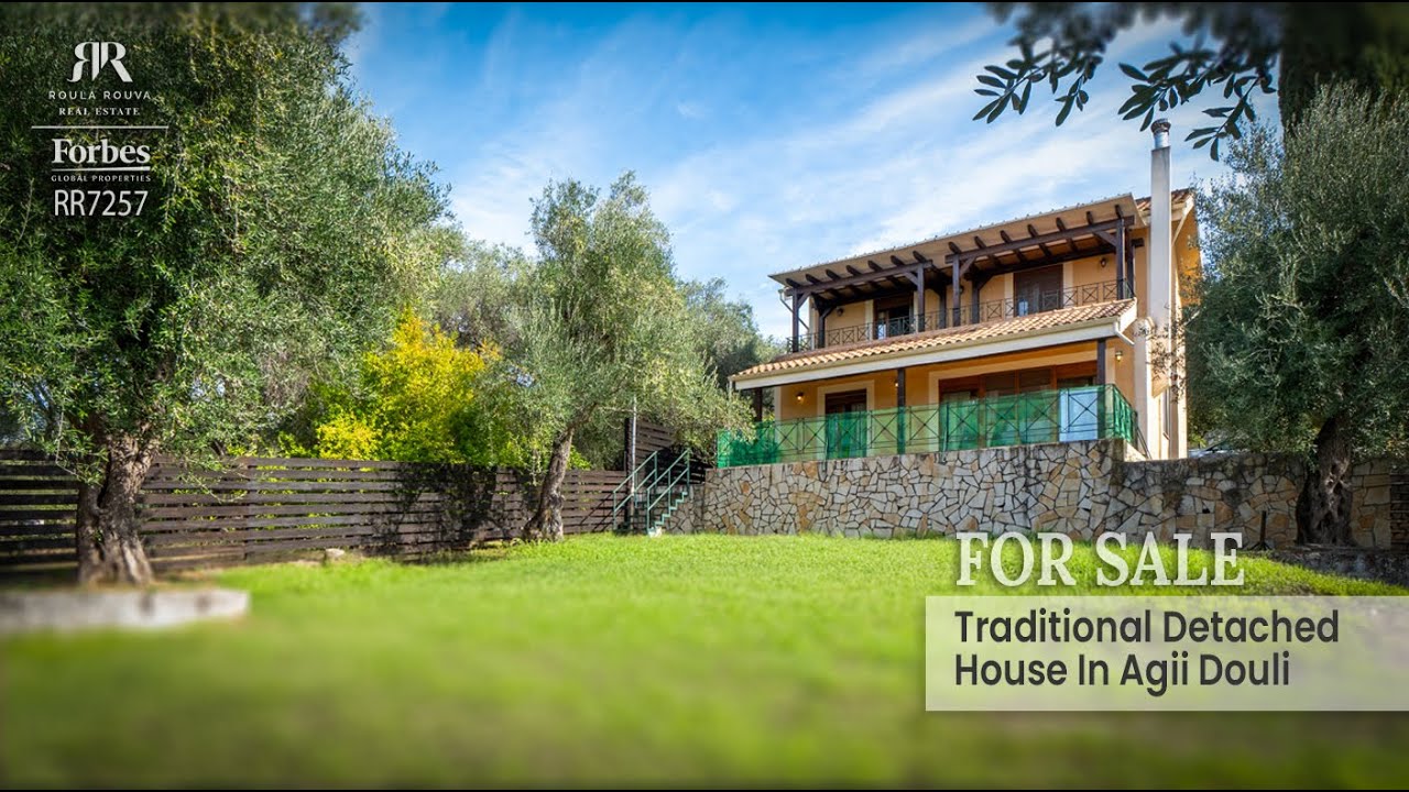 Traditional detached house in Agii Douli, Corfu RR7257 | Roula Rouva Forbes Global Properties