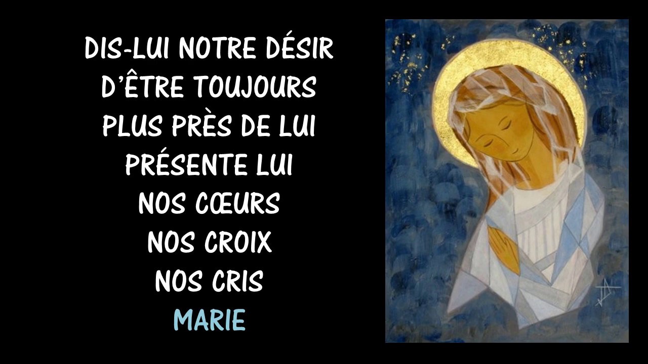 Dis-lui, Marie