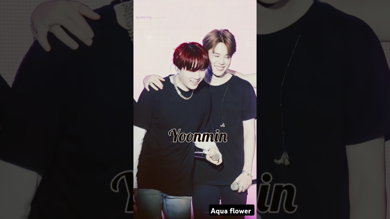 Yoonmin forever #kpopidol