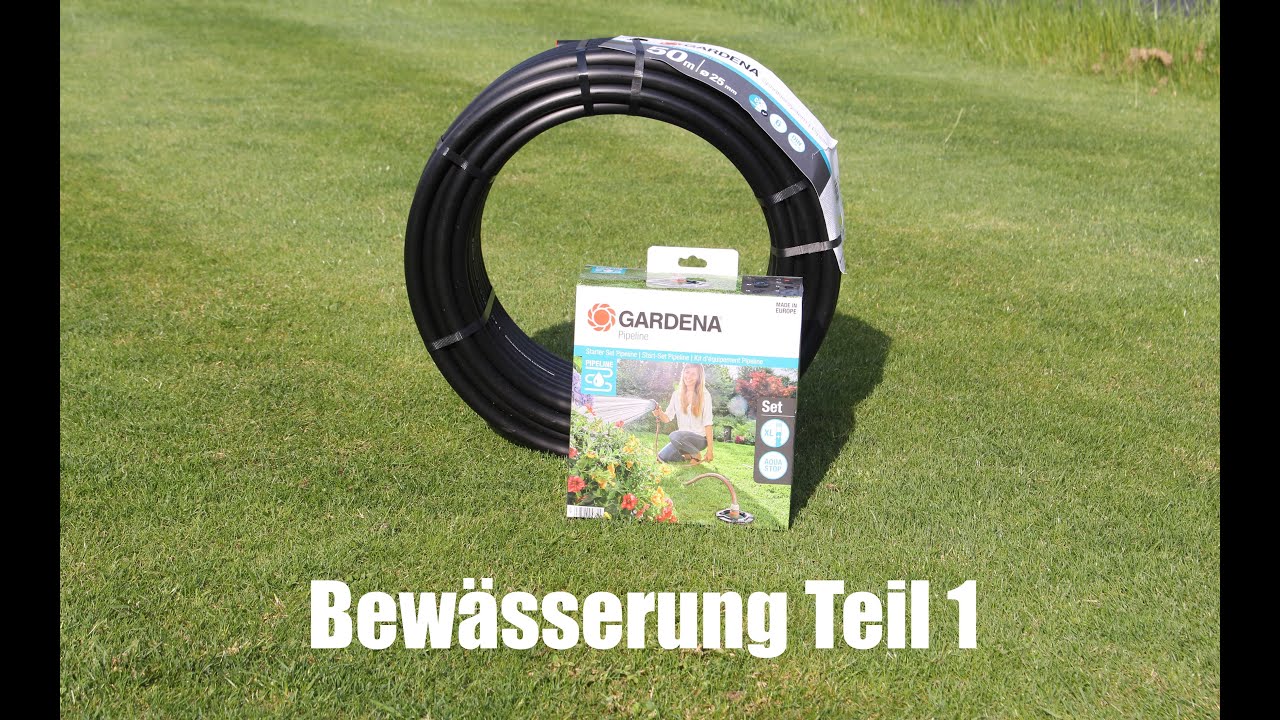 Gardena Pipeline / Wassersteckdosen Teil 1