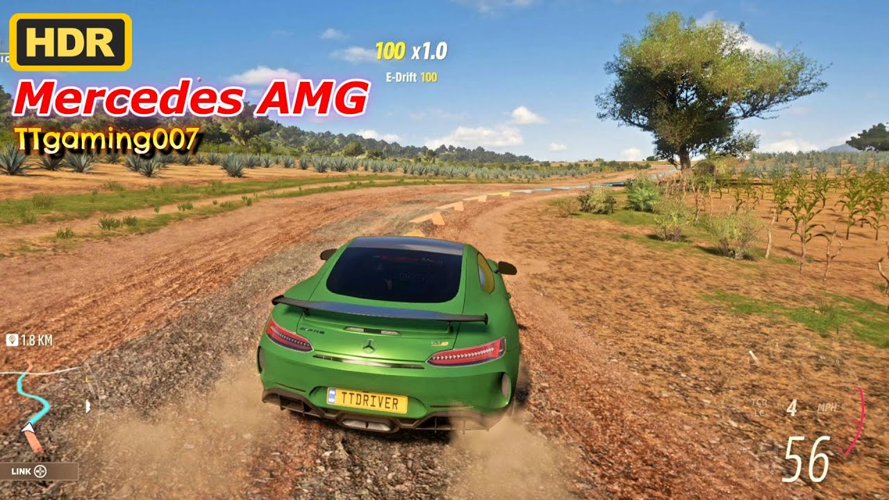 Long Drive with Mercedes AMG GTR 2017 | Mercedes Race in Forza Horizon 5 | Open World Car Simulation