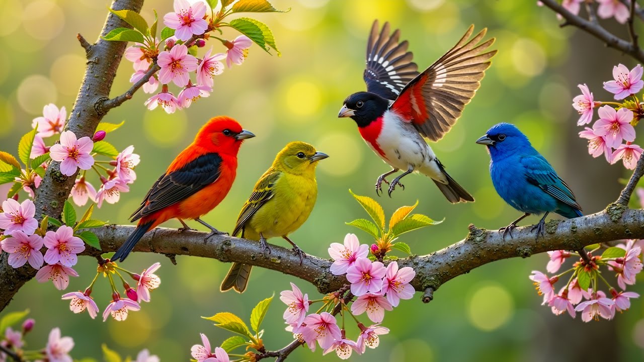 The Hidden Wonders of Wild Birds: Experience the Gentle Sound of Birdsong in a Nature Wonderland