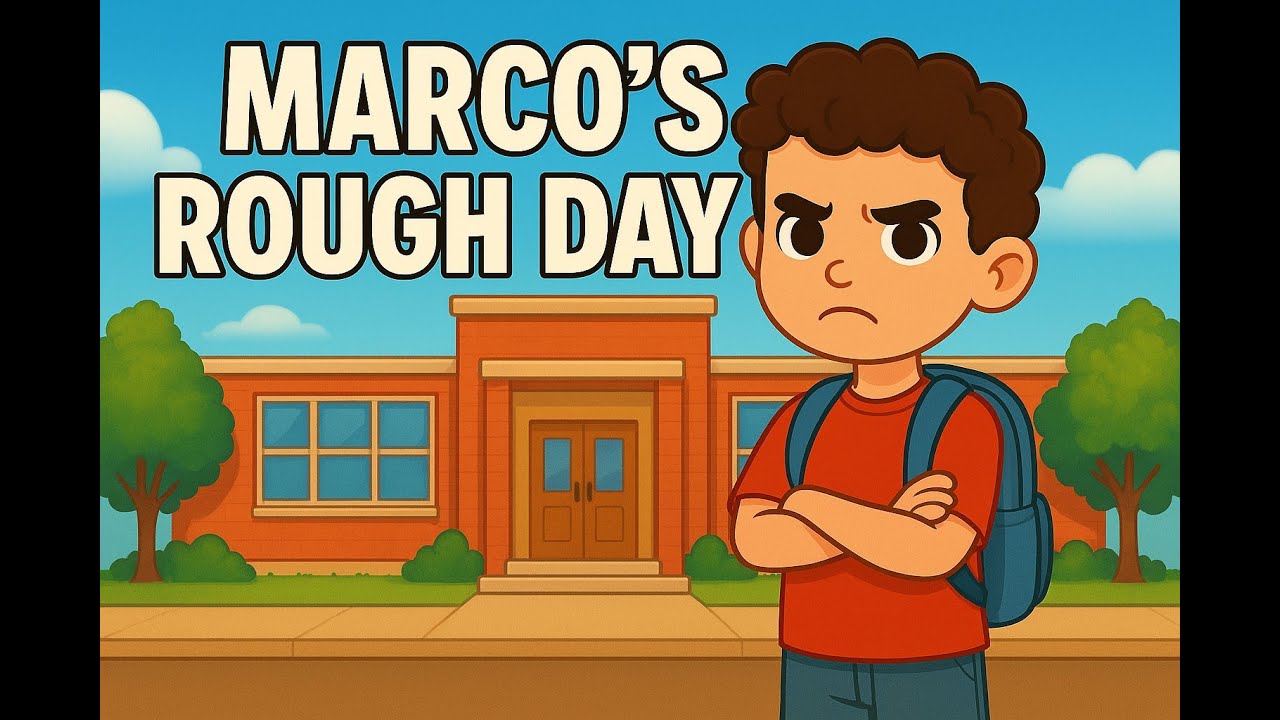 Marco’s Rough Day | A Story About Big Emotions and Calming Down | Read Aloud Story for Kids