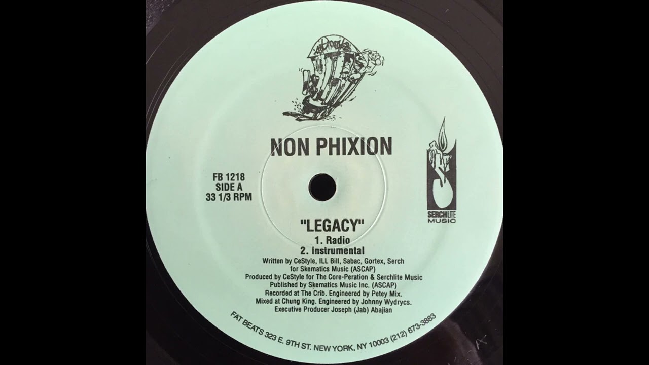 Non Phixion × CeStyle aka Corey Drumz × MC Serch - Legacy (Produced by CeStyle) - Dirty