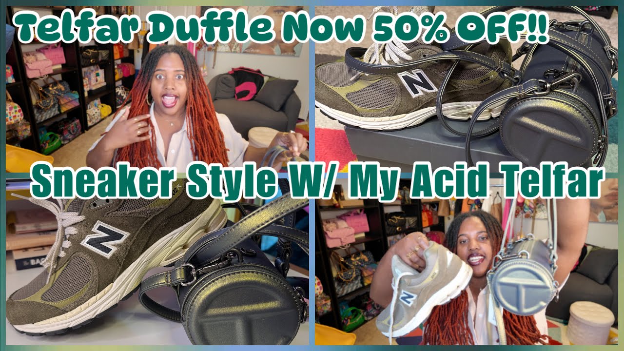 Telfar Small Duffle Unboxing What Fits Inside & New Balance 2002r SneakHer Style 👜👟