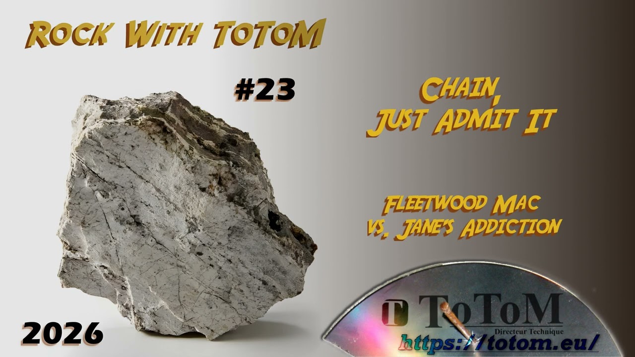 ToToM - Chain, Just Admit It (@fleetwoodmac vs. @JanesAddictionOfficial) #2026 #mashup