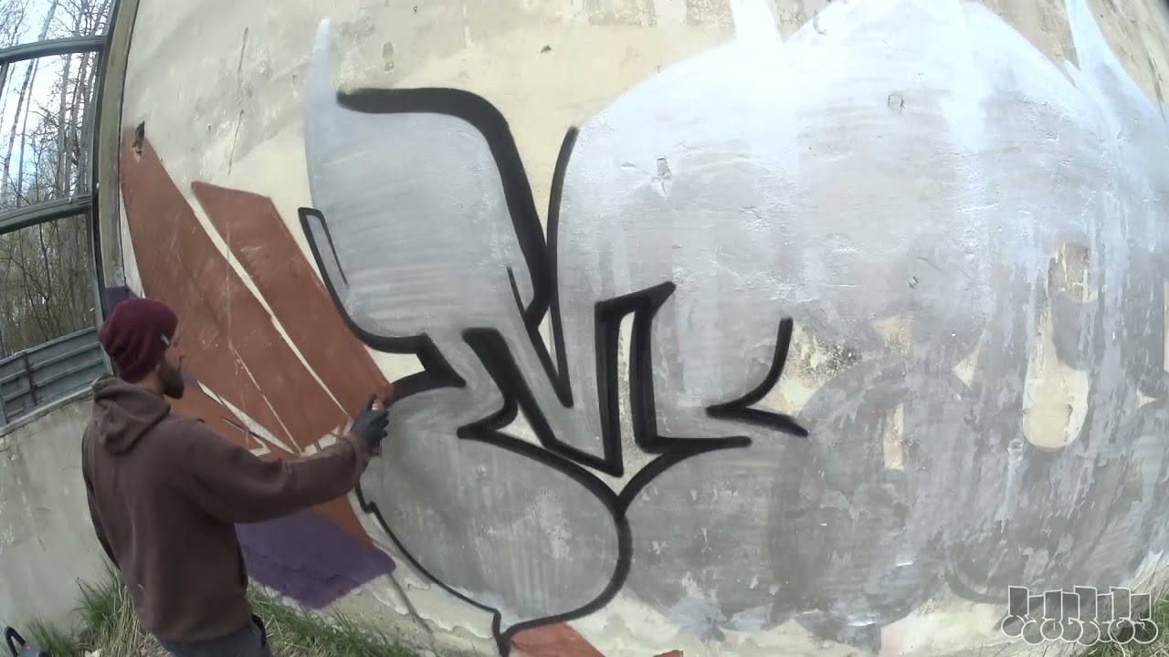 Spontaneous Action with SETU  in Abandoned Place | MAGNES Graffiti 2021
