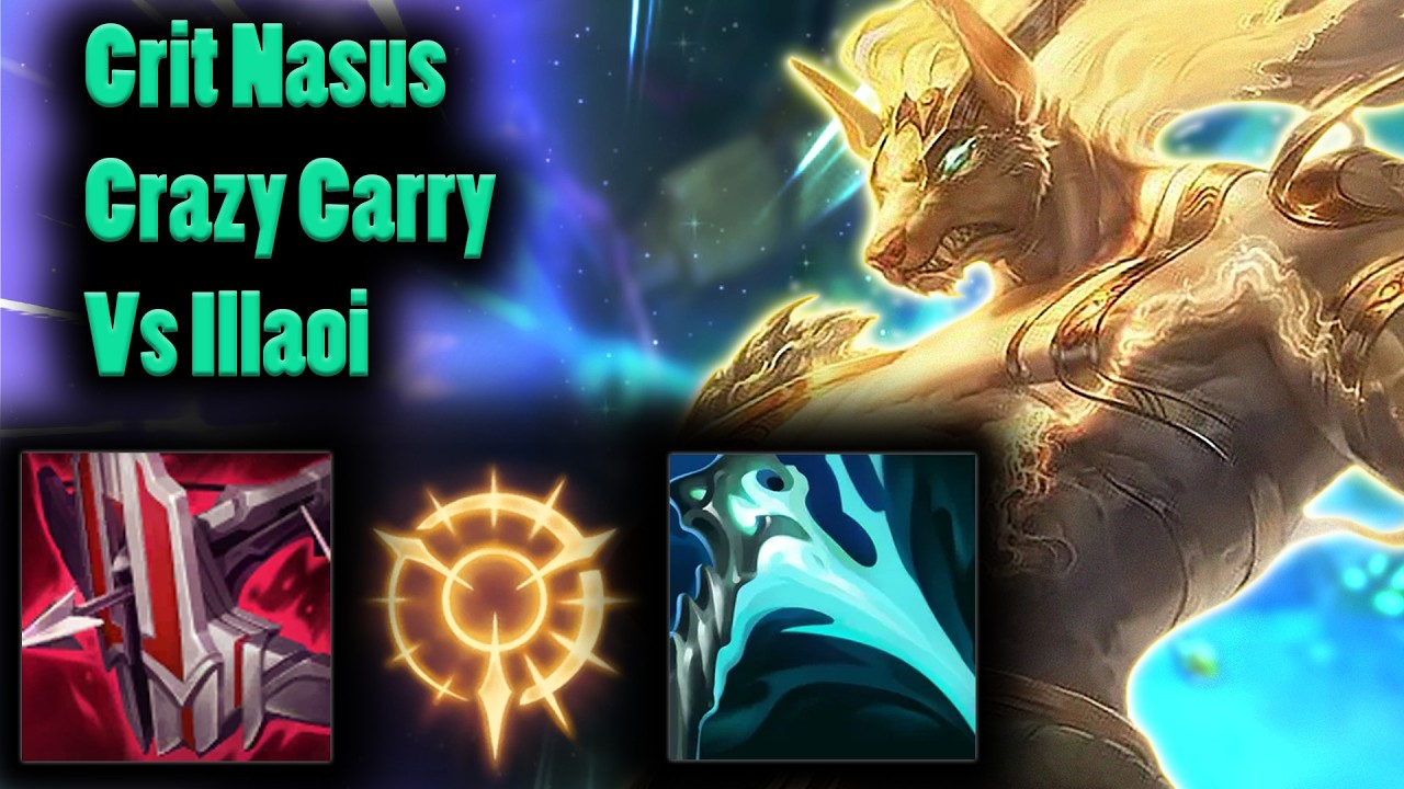 Crit Nasus Shows His Power Against Illaoi | Carnarius | League of Legends