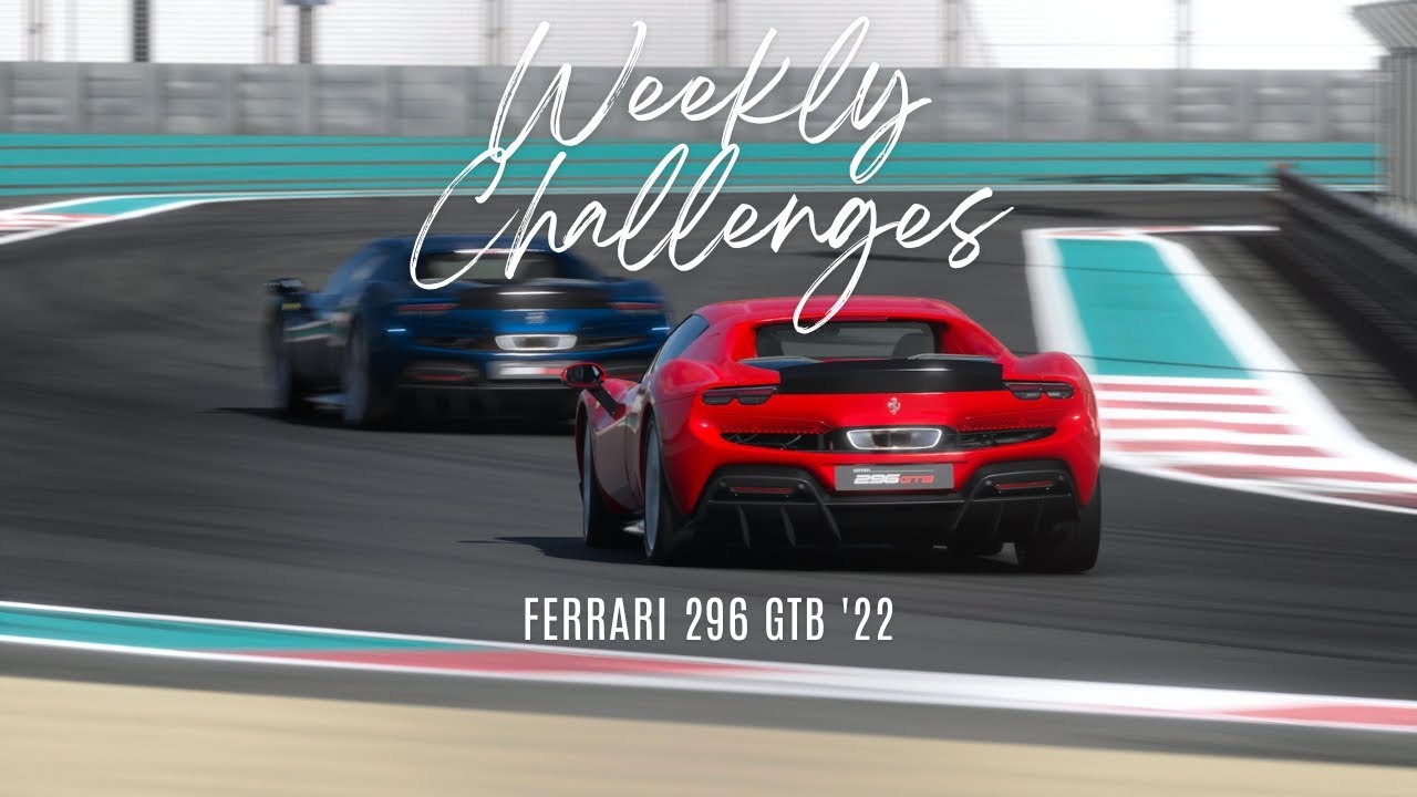 Gran Turismo 7 -🔴Ferrari 296 GTB '22🔴 (Yas Marina Circuit) - Special Event - Hood Cam (PS5 HD)