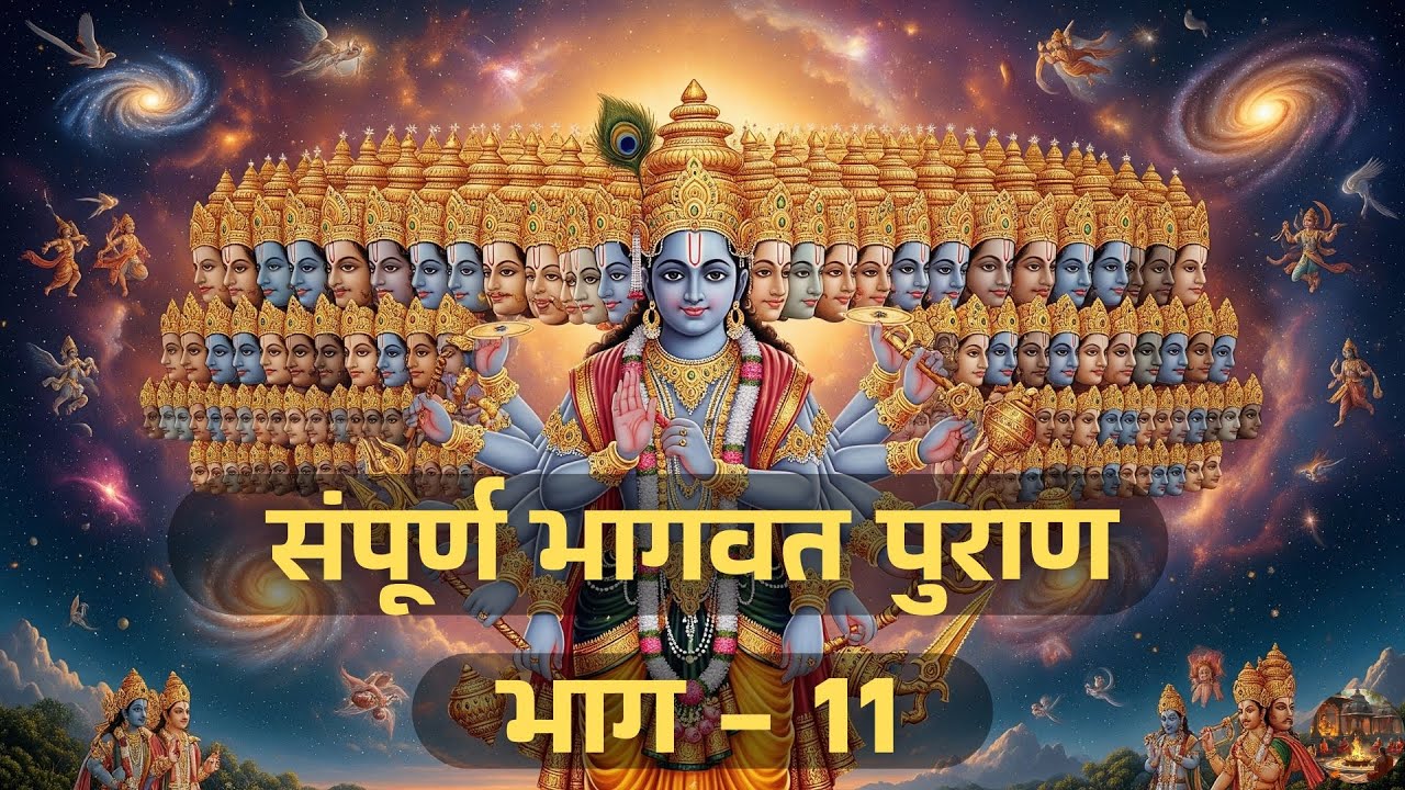 Srimad Bhagavatam Part 11 | Krishna's Final Leelas, Uddhava Gita & The End of an Era  #bhagwatpuran