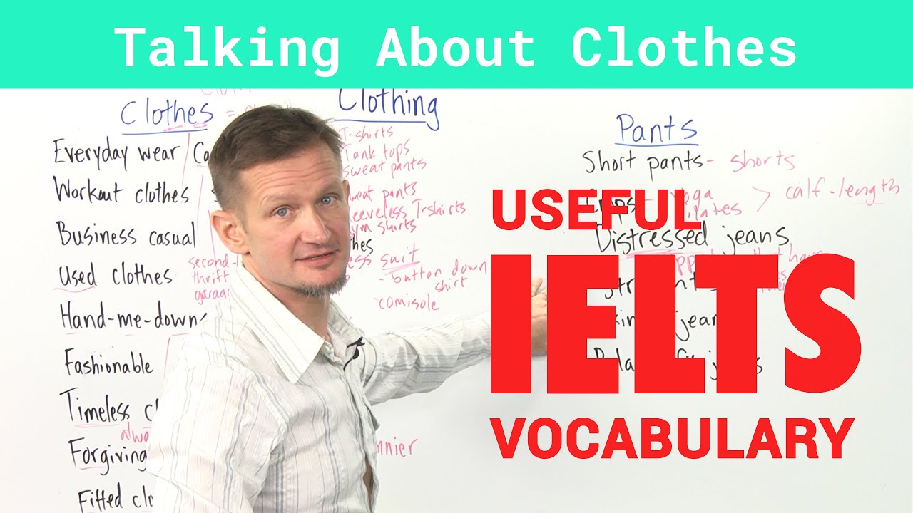 Устная лексика IELTS: разговор об одежде