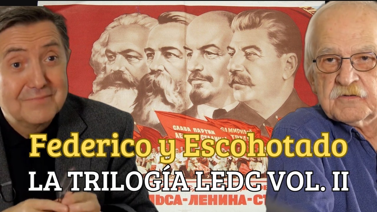 Trilogía LEDC Tomo 2: Marx, Bakunin y el terror revolucionario. Escohotado con Jiménez Losantos (HD)
