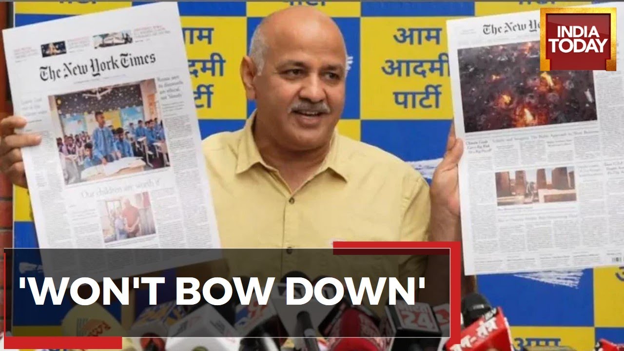 Delhi Deputy CM Manish Sisodia Attacks BJP After CBI Raids : 'Ready To Go To Jail For India'