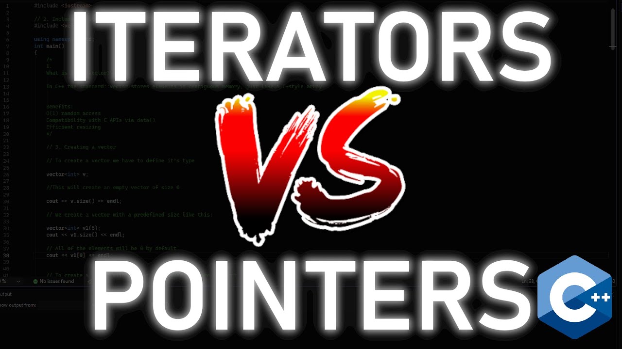 Iterators vs Pointers in C++
