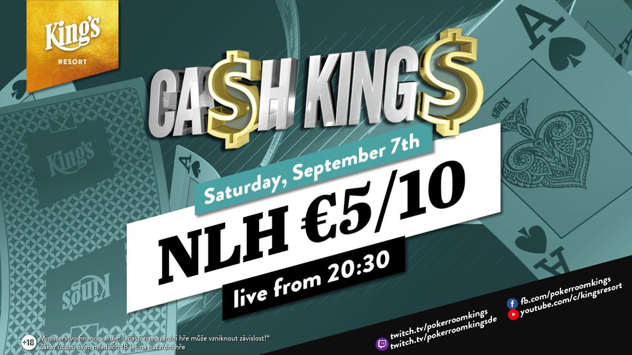 Ca$h King$ Special €5/€10 NLH Cash Game live aus dem King's 🎙️ Christin Maschmann!