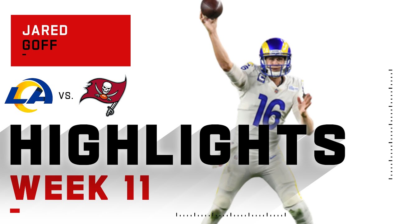 Jared Goff Leaves Old Man Brady in the Dust w/ 376 Passing Yds & 3 TDs | NFL 2020 Highlights